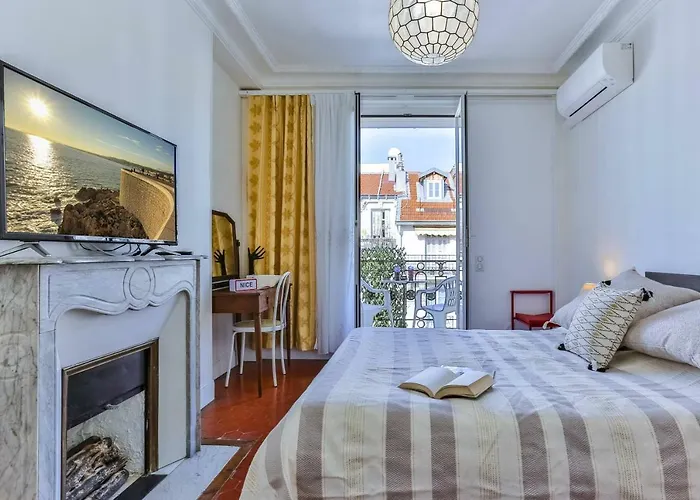 Appartement My Casa - Buffa 515 - 2 Pieces Proche Mer - Balcon - Ac Nice